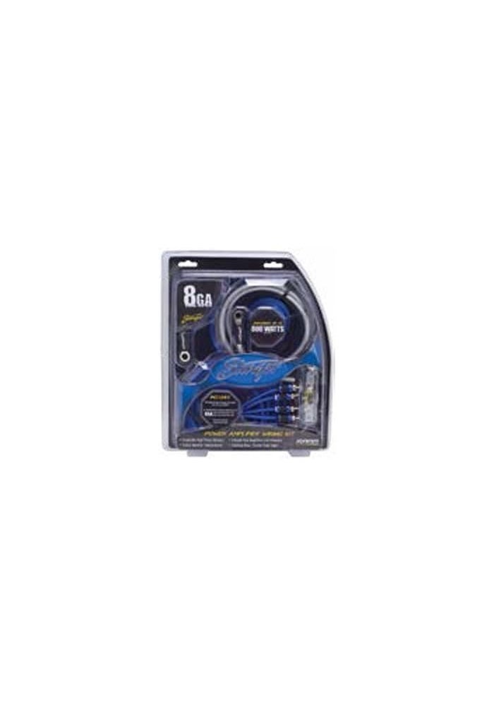 Stinger SK6681 8-Gauge 6000-Series Complete Amplifier Installation Kit, Blue - Image 2