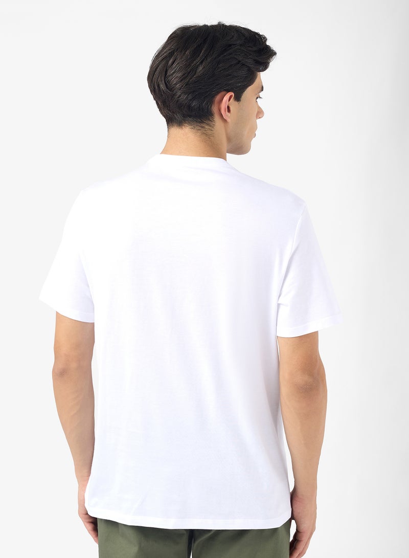 كالفن كلاين تيشيرت قصير بأكمام برسومات شعار - Image 2