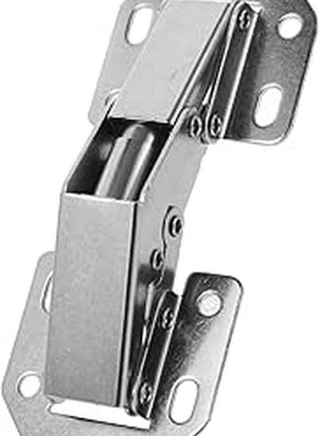 Heavy Duty Cabinet Door Hinge Repair Plate Fixing Bracket Easy Installation with Screws - Image 1