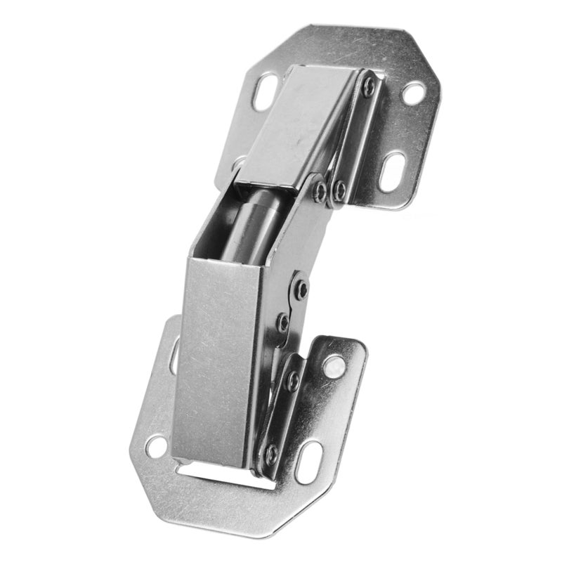 Heavy Duty Cabinet Door Hinge Repair Plate Fixing Bracket Easy Installation with Screws - Image 2