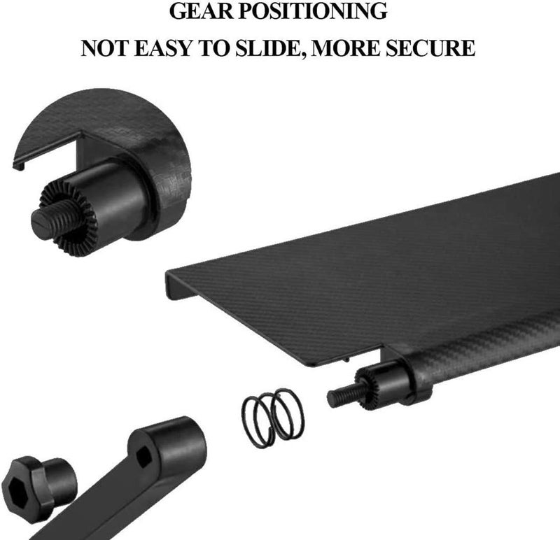 Spaceshoop Friusate TV Adjustable Screen Rack - Foldable Monitor Top Shelf with Mount Organizer Stand, Bracket Holder for Cable Box, TV, Camera Frames, Remote & Home Decor - Image 3