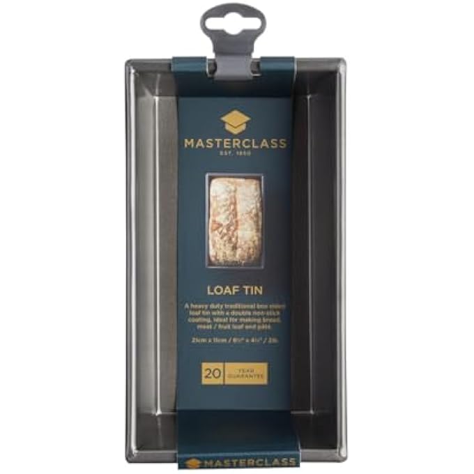 MasterClass NonStick Box Sided Loaf Pan 2lb 21x11cm Sleeved - Image 3