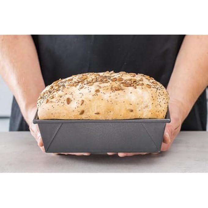 MasterClass NonStick Box Sided Loaf Pan 2lb 21x11cm Sleeved - Image 5