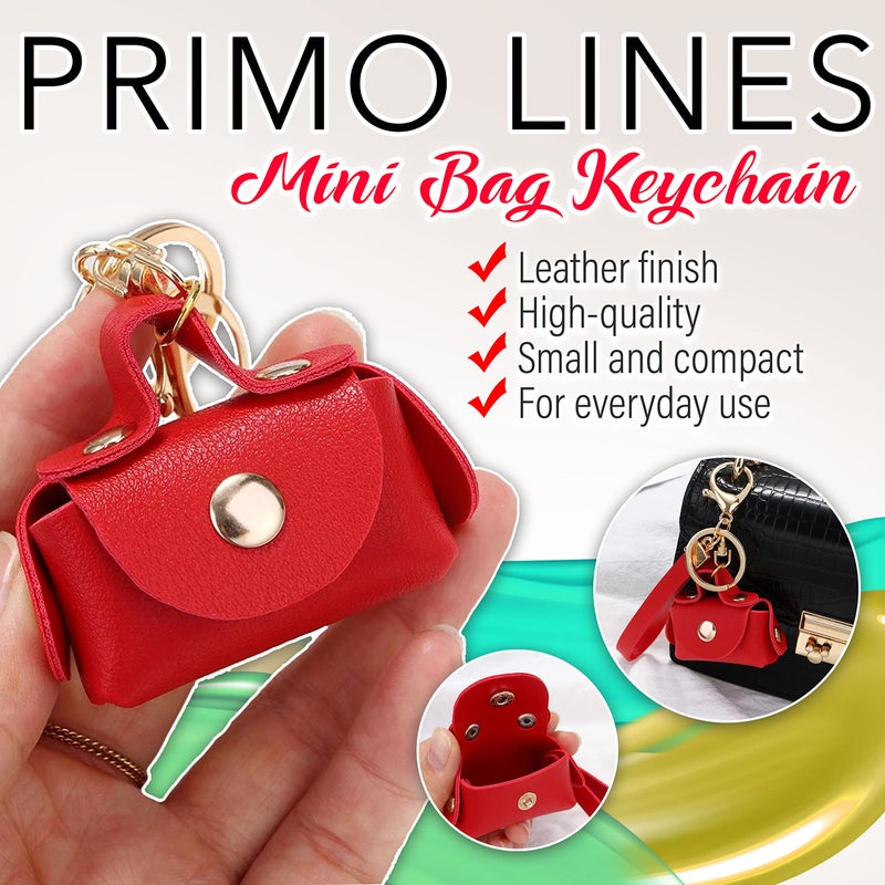 Primo Lines 12 Pill Lipstick with 1 Cute Mini Red Leather Bag Key-chain Pouch - Mini Lipstick Velvet Matte, Smooth and Moisturizing Pill Lipsticks, Long-Lasting, Portable and Charming Look All Day Long - Image 5