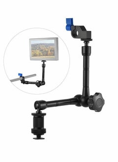 Y&D Articulating Friction Arm, Adjustable Adapter with 15mm Rod Clamp Mount for Field LED Light Flash Microphone Camera Cage Rig  - Image 1