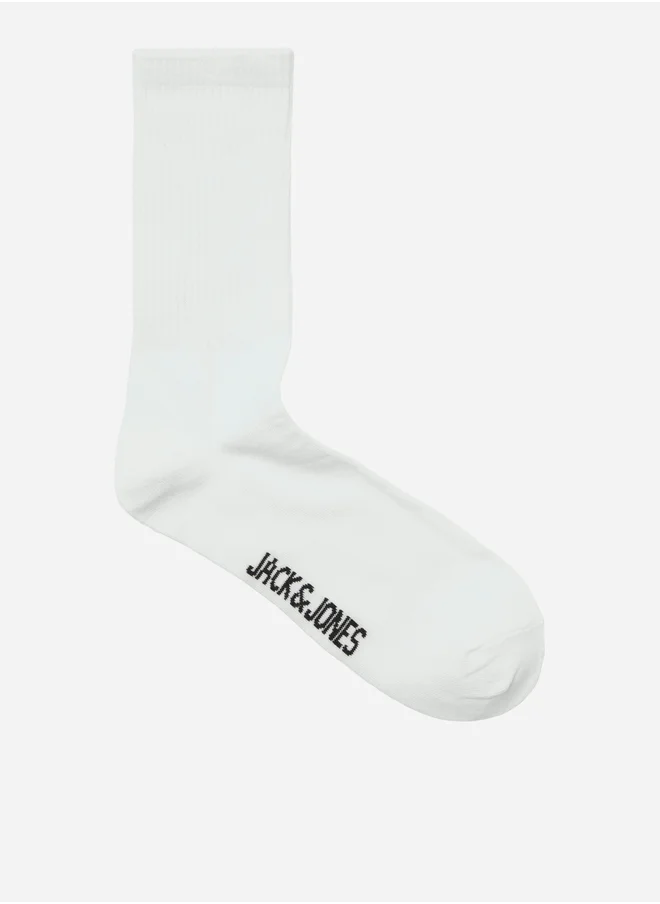 جاك اند جونز Set of 3 - Crew Tennis Socks