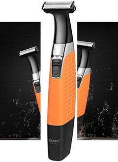 Generic KEMEI KM-1910 USB rechargeable electric shaver for men  - Image 2