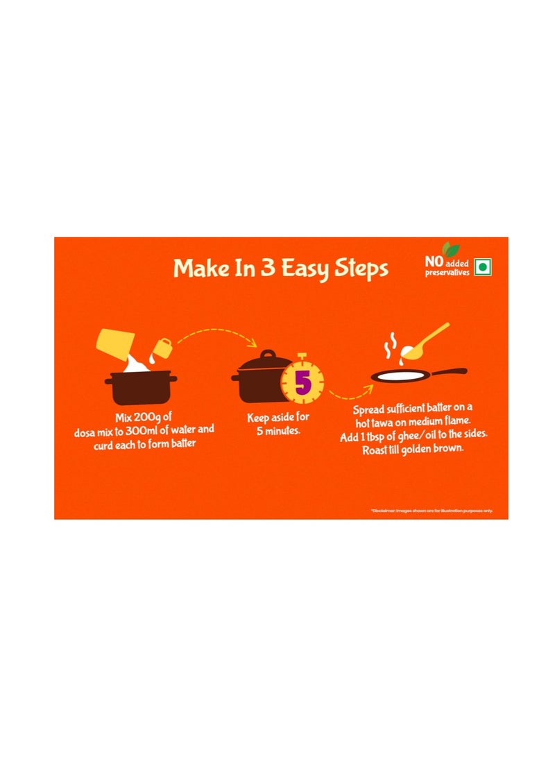 Eastern 5 Minute Dosa Mix 200g  - Image 3