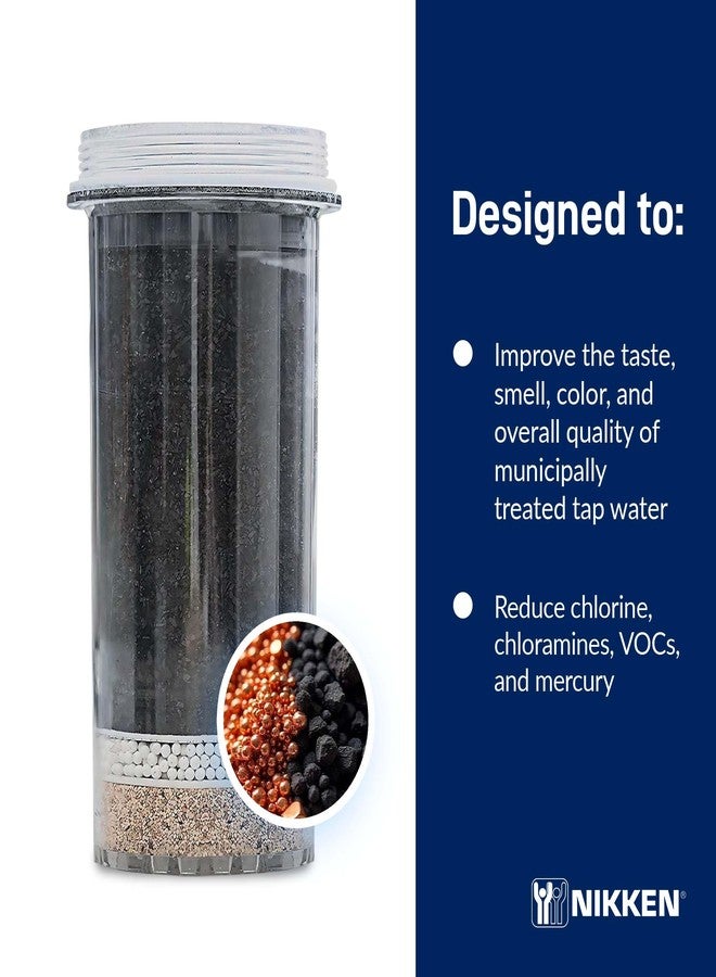 Nikken - PiMag Aqua Pour Filter Cartridge - Easy Replacement, With Copper Particles, Activated Carbon, pH Balance, Contaminant Reduction, Fresh Water - Image 5