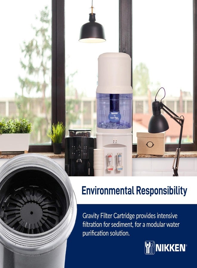 Nikken - PiMag Aqua Pour Filter Cartridge - Easy Replacement, With Copper Particles, Activated Carbon, pH Balance, Contaminant Reduction, Fresh Water - Image 4