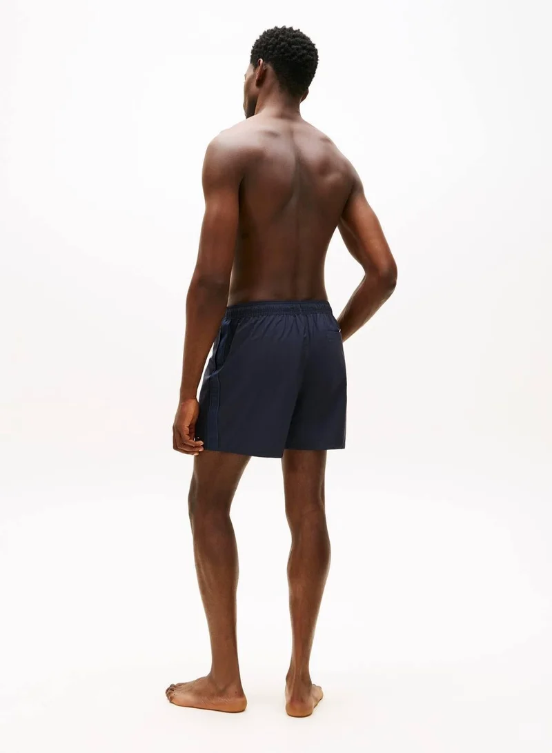 Tommy Hilfiger Tonal Logo Mid Length Swim Shorts