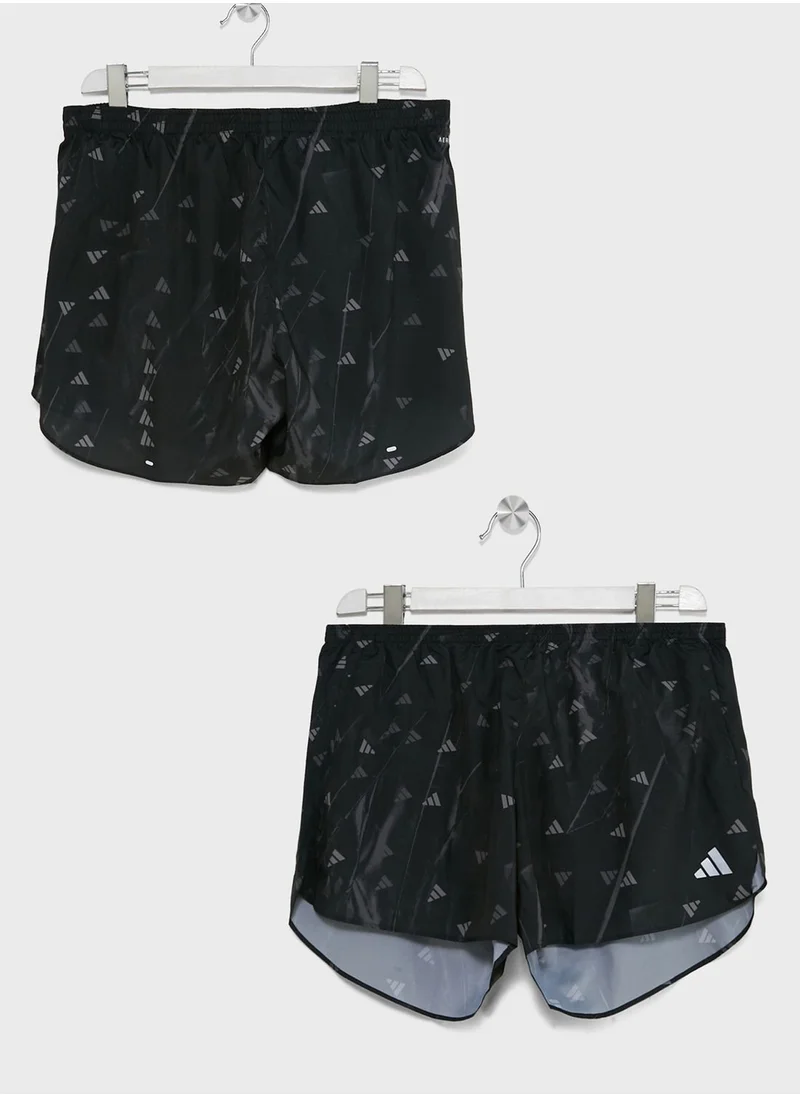 نيو بالانس Logo printed Shorts