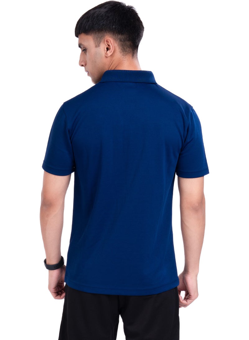 Li-Ning LINING POLO-T-SHIRT- (NAVY) (ATST997-3-2XL) - Image 2