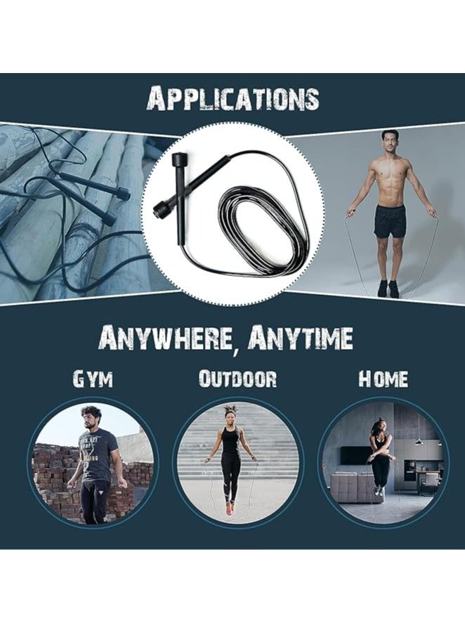 SportQ Lightweight Jump Rope for Fitness and Exercise - Adjustable Jump Ropes with Plastic Handles - Tangle Free for CrossFit, Gym, Cardio and Endurance Workout - pzsku/ZBF724D6F3F1EA44A2851Z/45/_/1727008805/4ff77c14-e69c-45b7-b6a1-dc9366956586