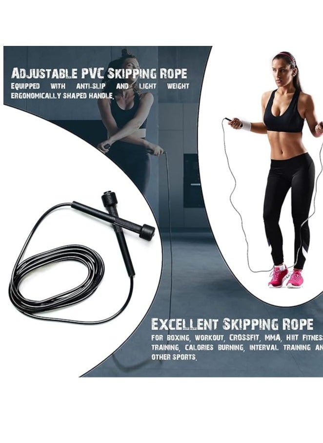 SportQ Lightweight Jump Rope for Fitness and Exercise - Adjustable Jump Ropes with Plastic Handles - Tangle Free for CrossFit, Gym, Cardio and Endurance Workout - pzsku/ZBF724D6F3F1EA44A2851Z/45/_/1727008806/cb282a1c-a2e6-4908-b266-0d8e85c56069