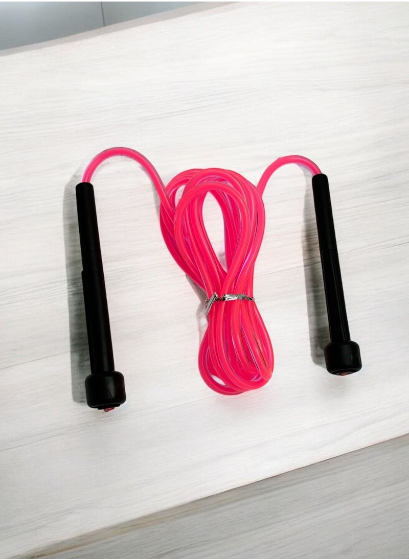 SportQ Lightweight Jump Rope for Fitness and Exercise - Adjustable Jump Ropes with Plastic Handles - Tangle Free for CrossFit, Gym, Cardio and Endurance Workout - pzsku/ZBF724D6F3F1EA44A2851Z/45/_/1727008842/f62d6b11-f31d-45f4-9652-da5d0c63854e