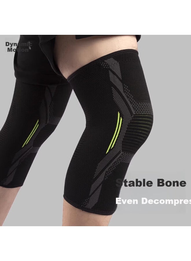 Chidong Sports Knee Brace Men Basketball Running Professional Knee Support Patella Strap Women Joint Injury Cycling 2-pack Size L - Image 1