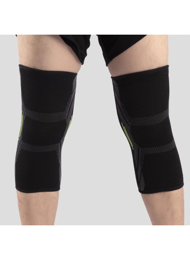 Chidong Sports Knee Brace Men Basketball Running Professional Knee Support Patella Strap Women Joint Injury Cycling 2-pack Size L - Image 3