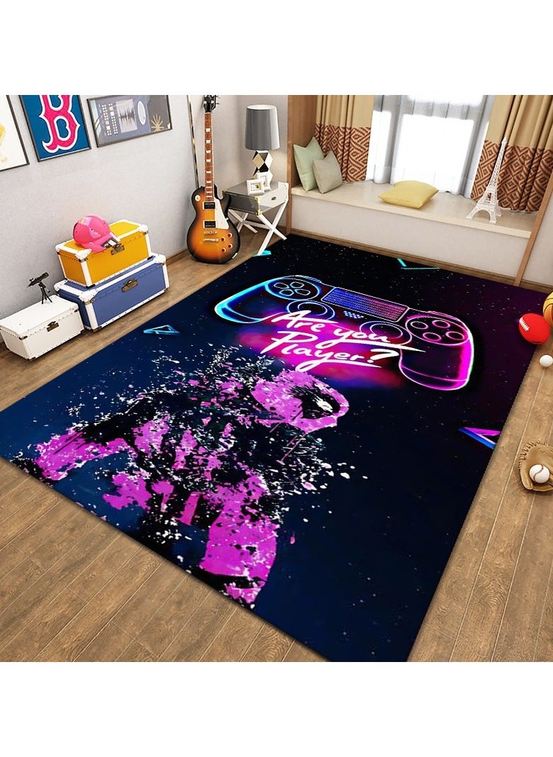 Loquat Game Console Cartoon Gaming Controller Esports Carpet  - Image 1