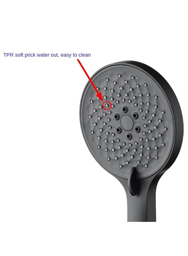 Bluejw Factory Direct Pressurized Shower Head Super Pressurized Shower Hand-held Three-speed Round Shower - Image 4
