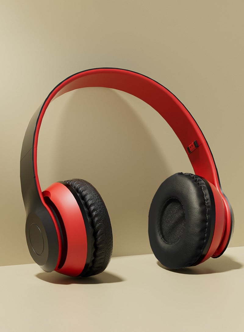 Wireless Headphones with Noise Cancelling, Comfortable Ear Cushions, Foldable Design, Ideal for All-Day Comfort, Perfect for Gaming, Sports u0026 Commuting