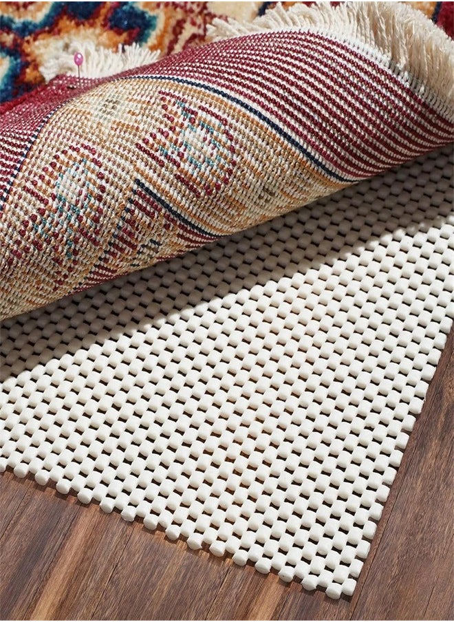 Generic Non Slip Rug Pad Gripper, 2 x 3 Feet Rug Pad Gripper for Area Rugs, Under Carpet Anti Skid Mat for Hardwood Surface Floors, Keep Your Rugs Safe and in Place  - Image 1