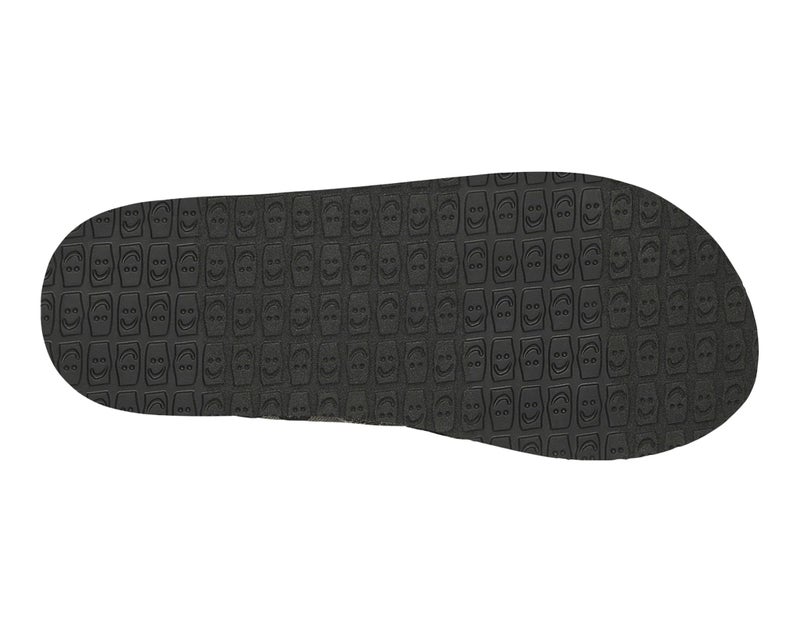 Sanuk Mens Vagabond Sidewalk Surfer | High Rebound Comfort Footbed | Slip On Shoes for Men | Men's Slip-on Loafers, Charcoal, 9 - Image 5