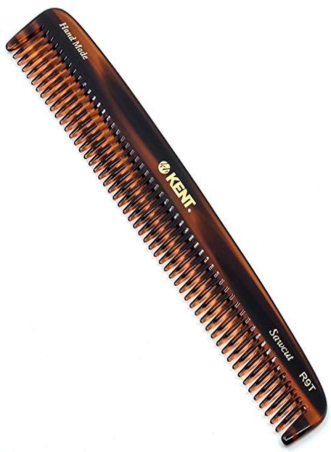 KENT R9T All Coarse Hair Detangling Comb Wide Teeth Dressing Table Comb For Thick Curly Wavy Hair. Hair Detangler Comb For Grooming Styling Hair Beard And Mustache. Sawcut. Handmade In England - Image 1