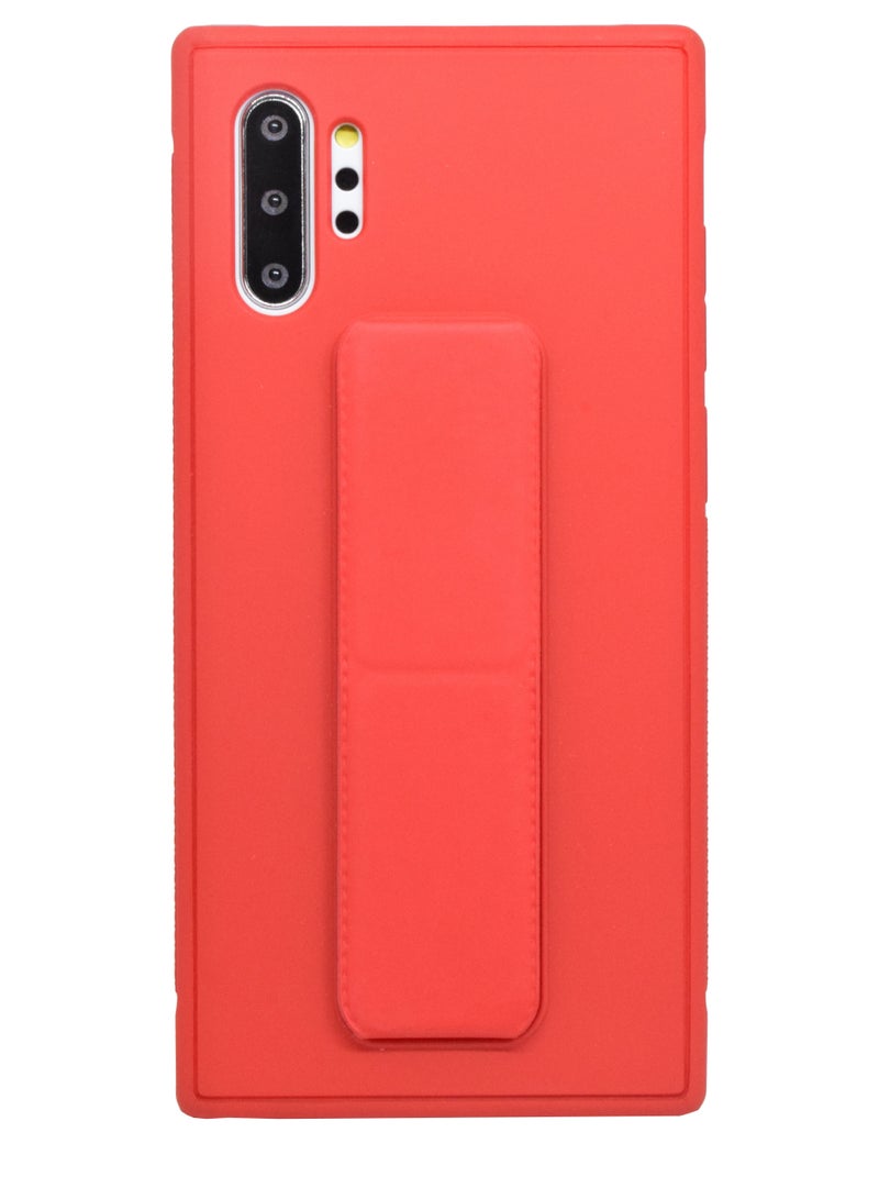 BORTONY Case Silicone Camera Protected Shockproof With Finger Grip Stand Cover Galaxy Note 10 Plus - Image 1