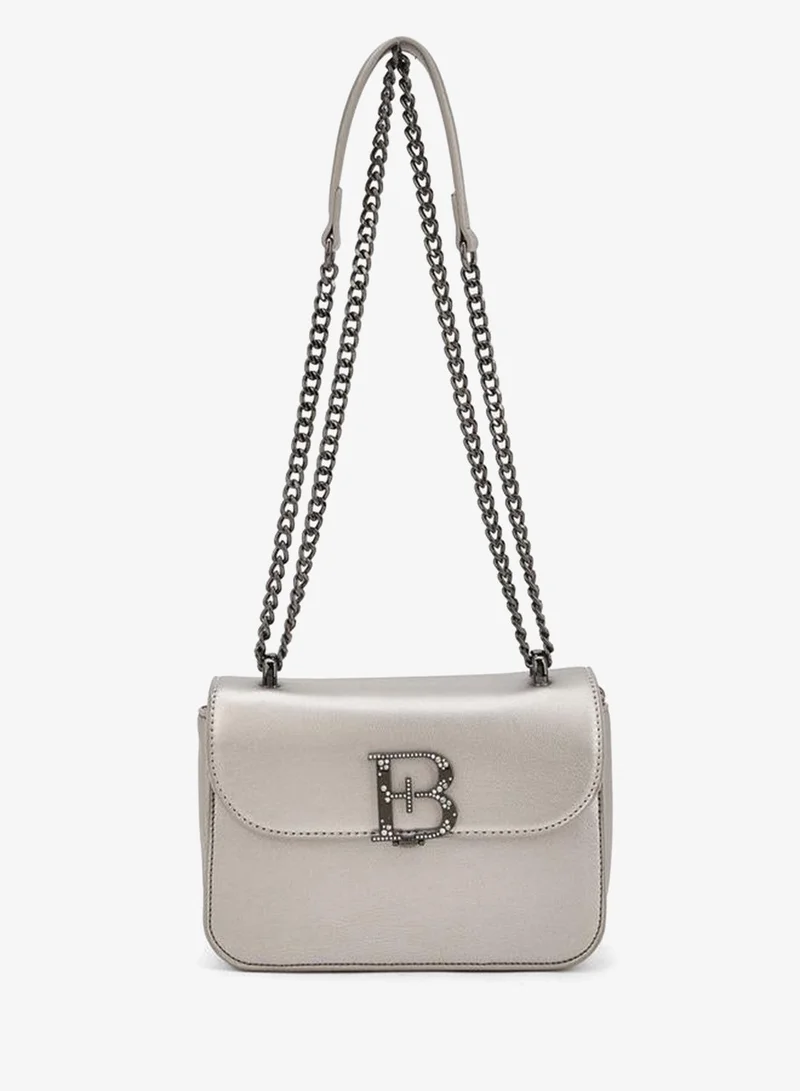 FLORA BELLA METALLIC PU CROSSBODY BAG WITH ADJUSTABLE SHOULDER STRAP Ramadan Collection
