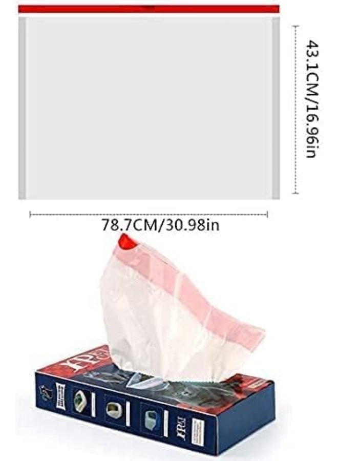 10 Pcs Pet Waste Poop Bags, Cat Litter Toilet Garbage Bag, Dog Poop Bags, Cat Litter Garbage Bag, Thickened Disposable Environmentally Friendly Rope Pet Garbage Bag - Image 2