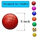 ABAJI Mini Basketballs Pink 2 Pack 5 Set with Pump Needle Durable Material for Mini Hoop 3 Years Toddlers Kids Teenagers for Pool Indoors Outdoors - Image 4