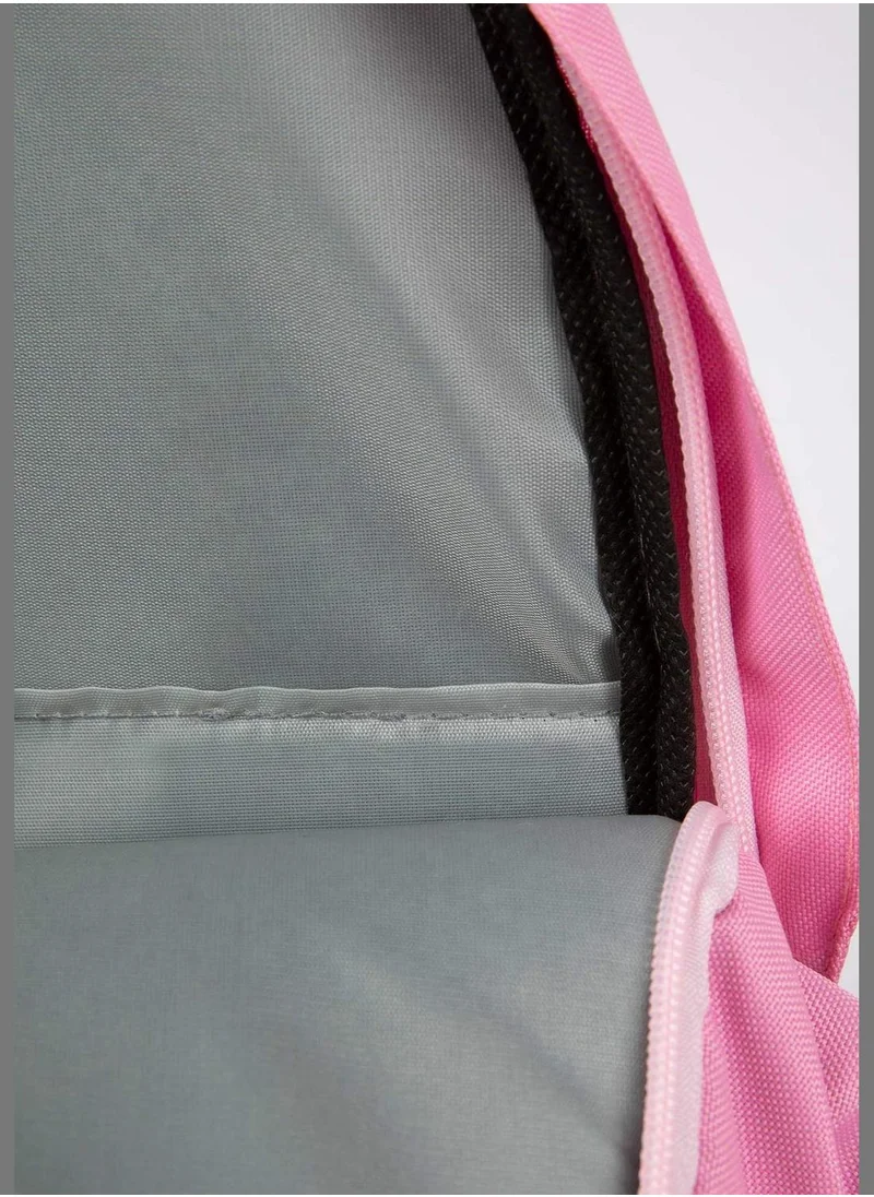 DeFacto Colour Block Check Print Big Backpack