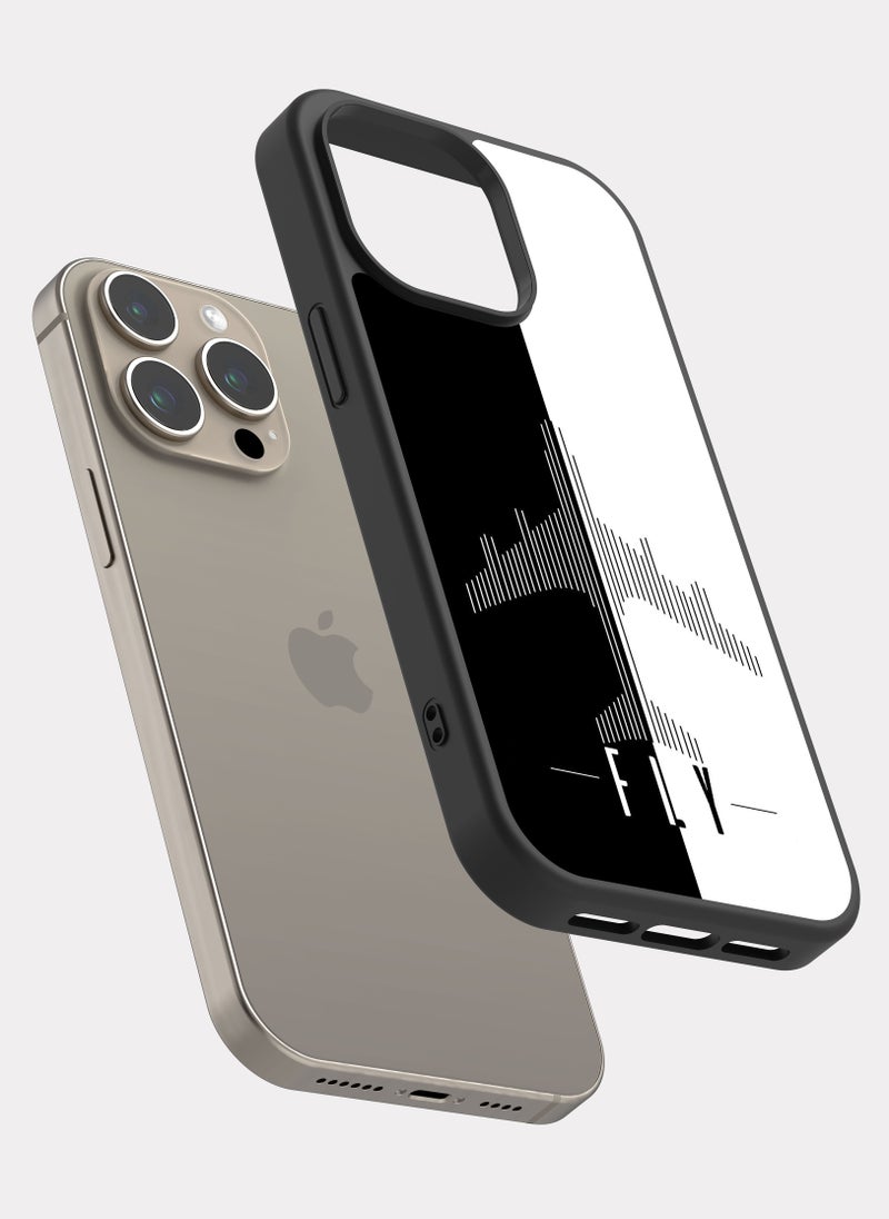 بكسلات كفر ايفون 15 برو ماكس حلق  ابيض - Image 2