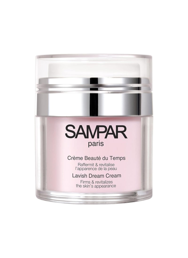 Sampar - Sampar Lavish Dream Cream  AntiAging Facial Moisturizer  Daily Moisturizer for Wrinkles  Fine Lines  Hydrating Protecting  Restoring Youthful Glow  Improves Skin Texture  Elasticity - Image 1