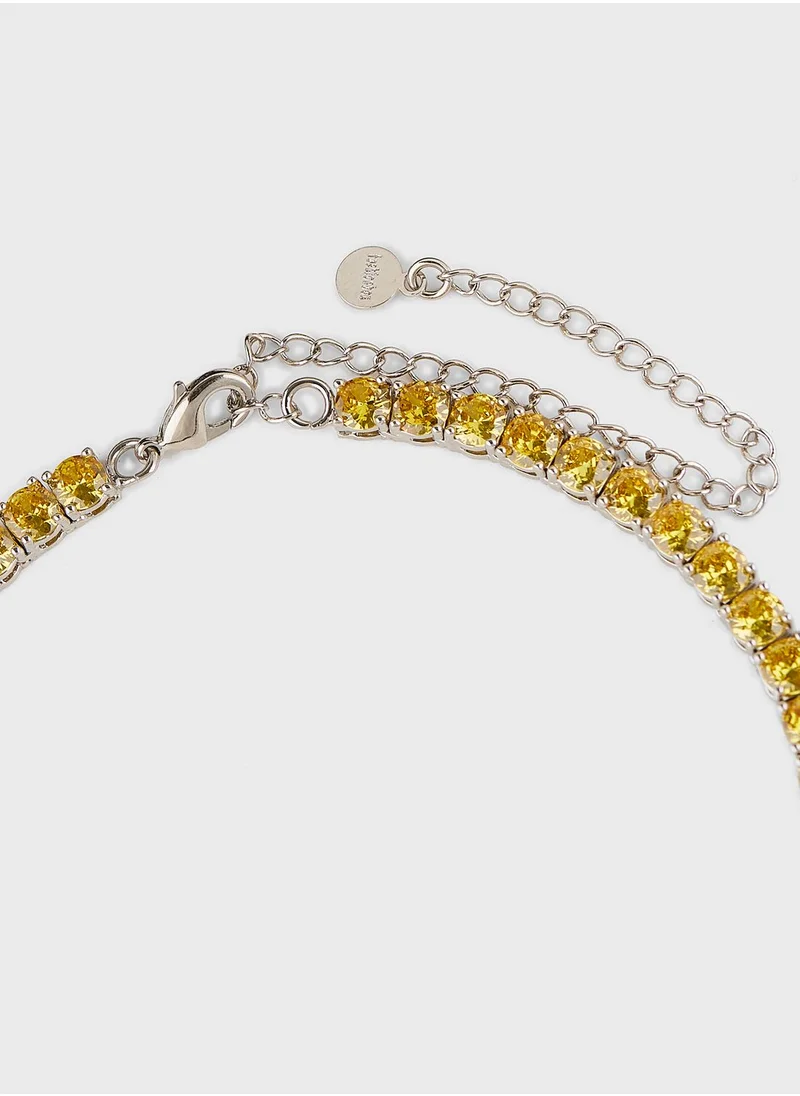 Fashionbox Gigi Tennis Short Necklace