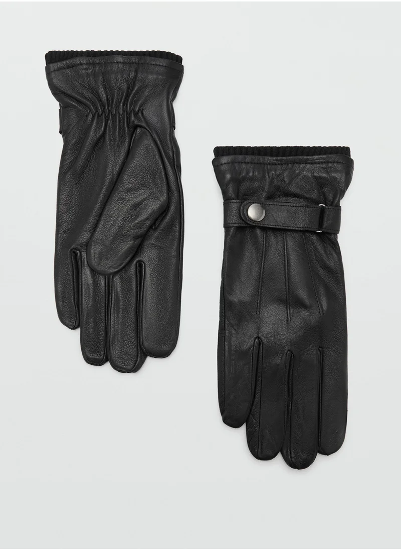 Mango Man Ribbed Gloves