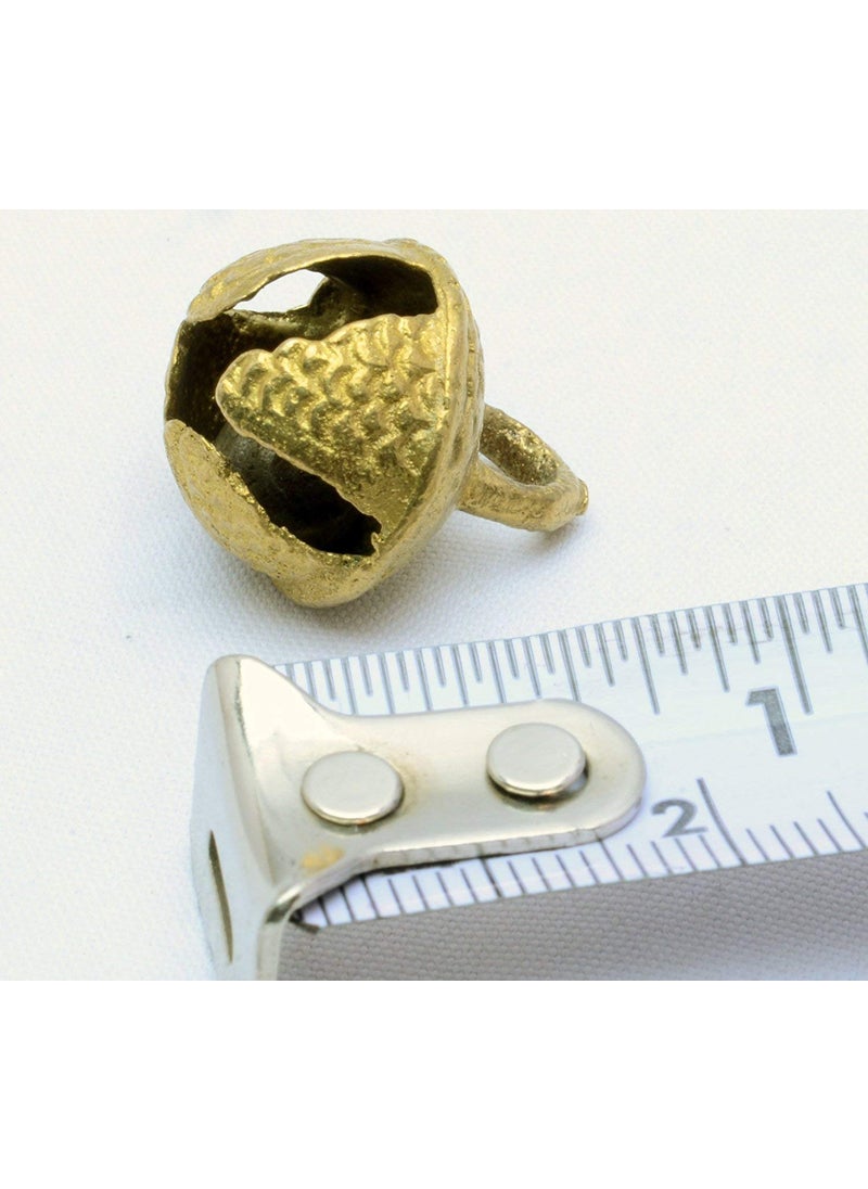 Vadyam Ghungru Brass Bells Lot of 100 Pcs For Kathak Ghungroo Indian Classical Dance  - Image 4