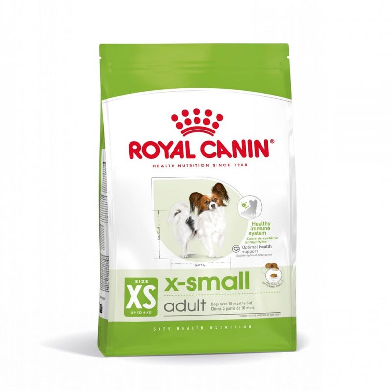 Royal Canin Dry Food for XS Breed Adult Dogs (10+ Months & Up to 4kg),1.5kg - Image 1