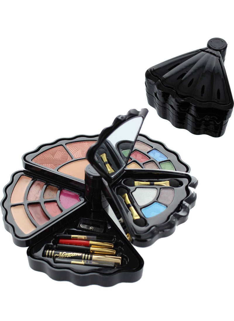 BR - BR Makeup set - Eyeshadows, blush, lip gloss, mascara and more - Image 1