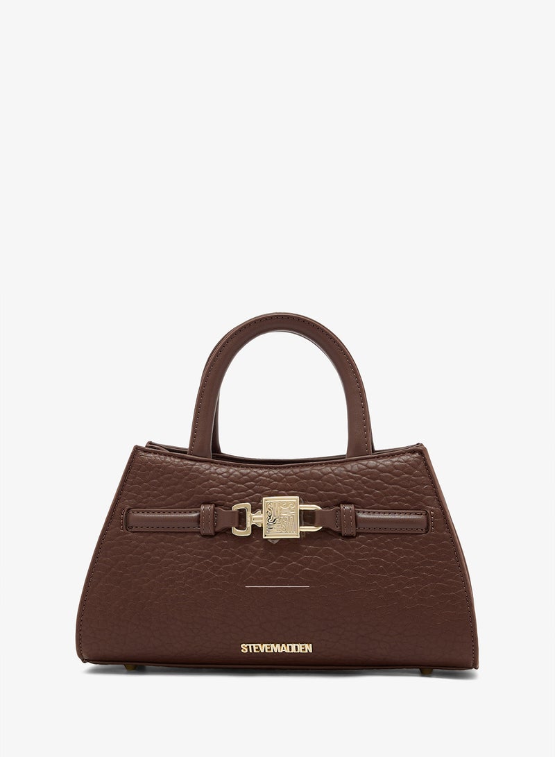 STEVE MADDEN Bsheri Logo Detail Top Handle Satchels - Image 1