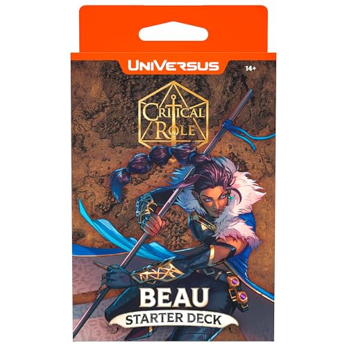 UniVersus Critical Role Heroes of Exandria Beau Starter Deck Ready to Play Character Deck DeckBuilding Battle Collectible Card Game Licensed - Image 1