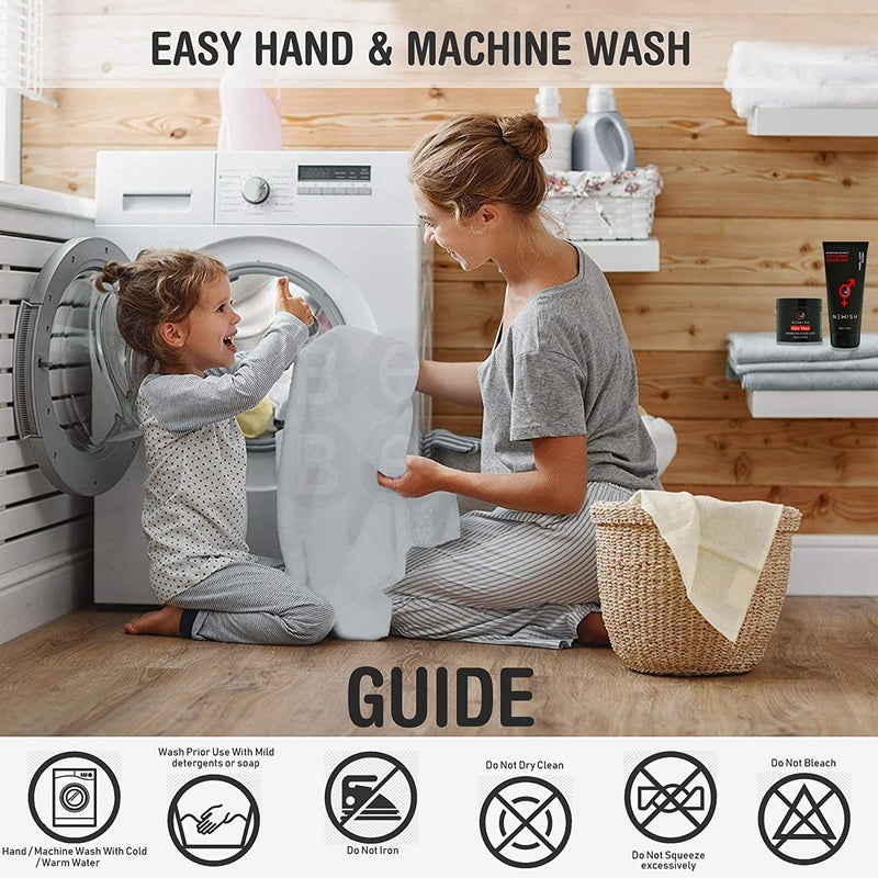 A CUBE LUXURY SOLUTIONS Waterproof Baby Bed Protector Dry Sheet for Newborn Babies Baby Water Resistant Medium Size Dry Sheet Size 70x100CM Green - Image 5