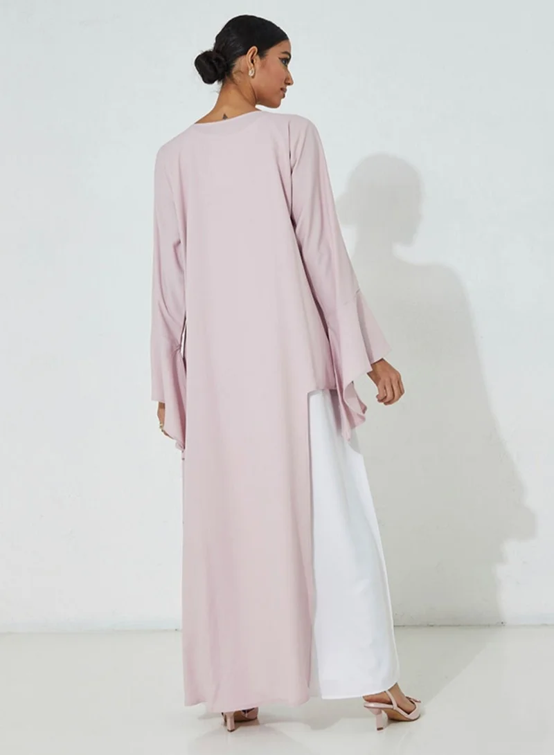 Rosette Abaya Line rose