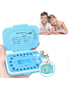 Tooth Box Kids Keepsake Box Organizer Gift for Baby Teeth Kids Deciduous Teeth Collection Save Children Teeth to Keep The Childhood Memory