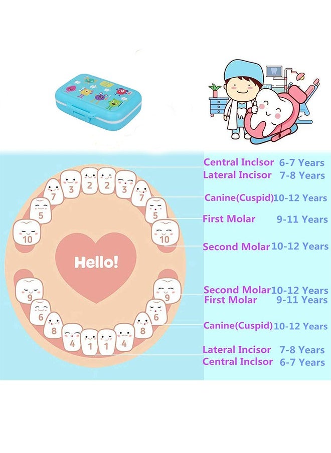Arabest - Tooth Box Kids Keepsake Box Organizer Gift for Baby Teeth Kids Deciduous Teeth Collection Save Children Teeth to Keep The Childhood Memory - Image 1