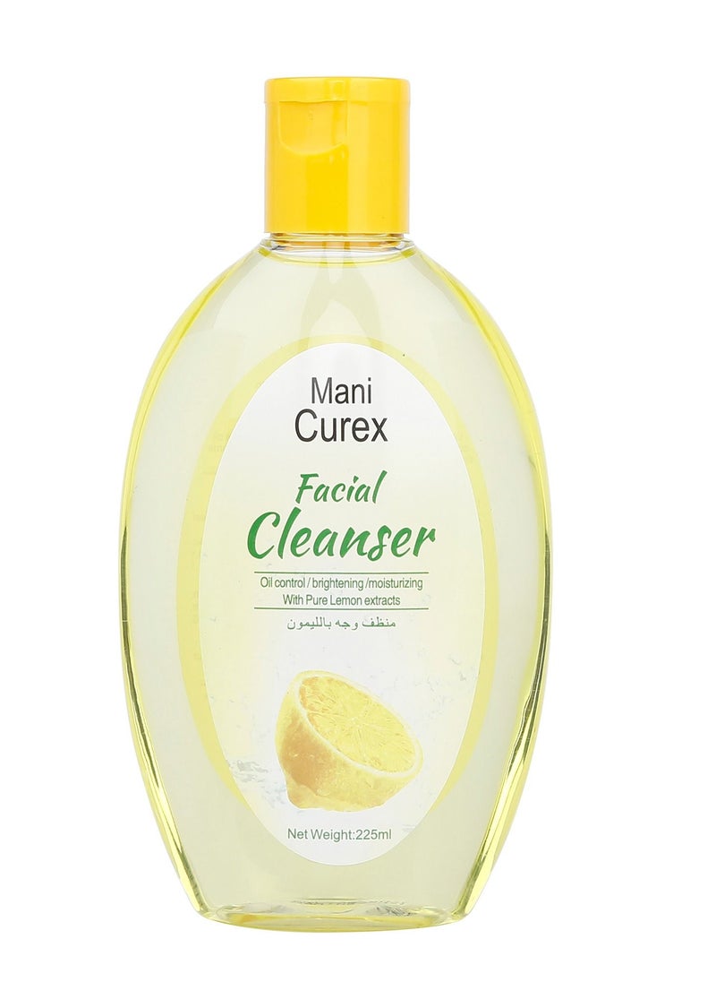 Mani Curex Lemon facial cleanser with pure lemon extracts. 225 ml  - Image 1