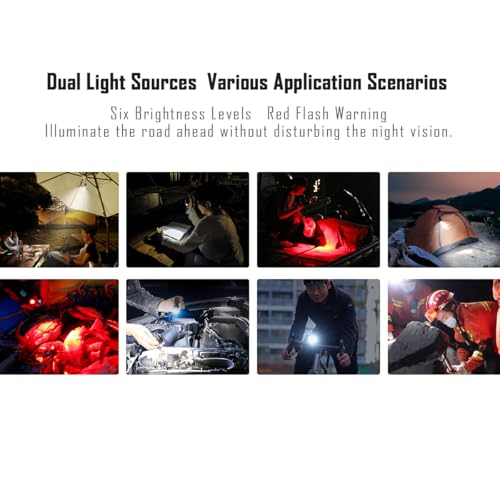 IMALENT BL70 Rechargeable EDC Flashlight, 6000 Lumens Compact LED Torch with Red & White Light, USB-C Pocket Flashlight for Outdoor, Emergency, Camping, Everyday Carry - Image 5