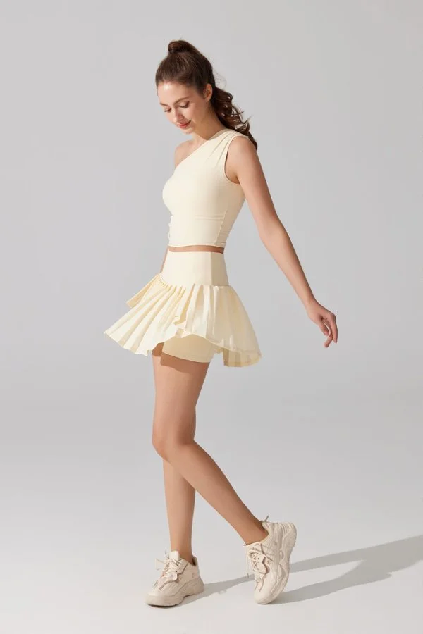 اس في ال Ariana Padel & Tennis Skirt with Built-in Shorts