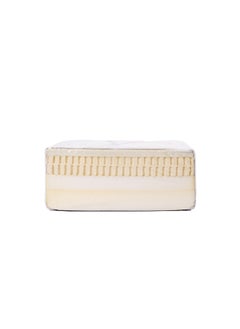 Almutlaq Furniture Wave Latex - High Density Foam With 7-Zone Design To Provide A Healthy And Luxurious Sleep Experience For All Ages, The 7-Zone Foam Offers A Tailored Support To Different Areas Of The Body - King Size Mattress 200x180x25 CM - Colour White  - Image 5